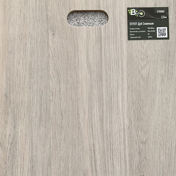 Кварцвиниловая плитка клеевая Бетта СТРОНГ/ Betta STRONG ST1517 Дуб Совиньон (4,02кв.м/23шт/2,5мм) 