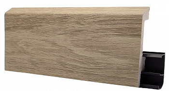 Плинтус HDPS Royce (Ройс) PRO COLOR 011 Дуб Янака (80*15*2000мм)