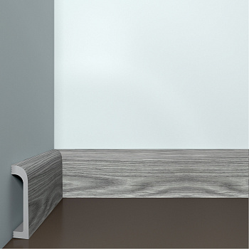 Плинтус ИКСПС Бэлло Дэко/ XPS Bello Deco ПЛ-16 Северный Дуб (80*19*2000мм) 