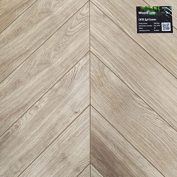 Ламинат Woodstyle (Вудстайл) ШЕВРОН/ CHEVRON CH155.2 Дуб Халкон (1,97кв.м/32шт/34класс)