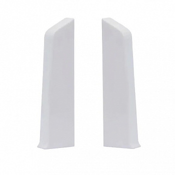Плинтус Royce (Ройс) 58 2007 Алюминий заглушка левая+правая (1 блистер = 2шт)