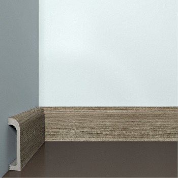 Плинтус ИКСПС Бэлло Дэко/ XPS Bello Deco ПЛ-16 Песчаное Поле (80*19*2000мм) 