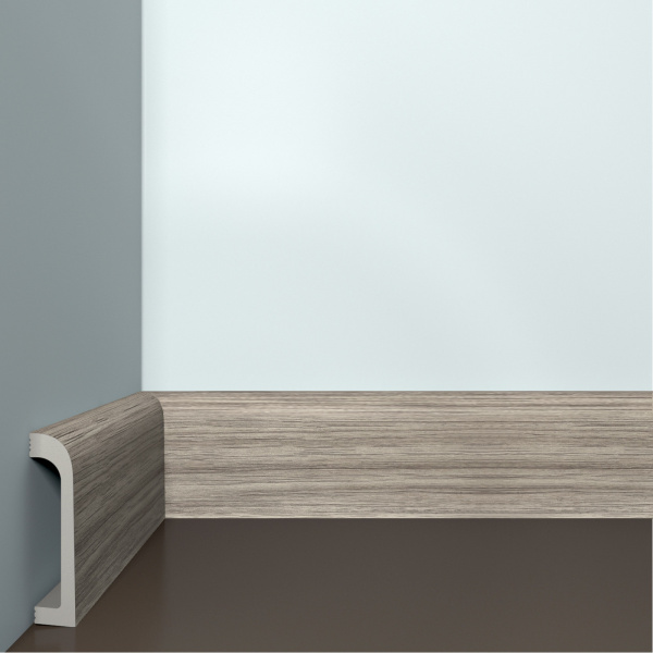 Плинтус ИКСПС Бэлло Дэко/ XPS Bello Deco ПЛ-16 Старый Массив (80*19*2000мм) 