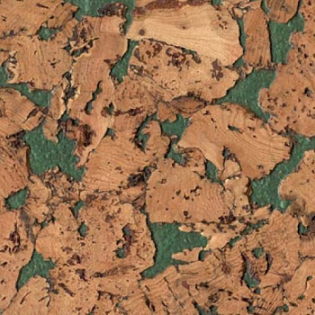 Пробка настенная Коркстайл ВОЛ ДИЗАЙН Монте Грин/ Corkstyle WALL DESIGN Monte Green (1,98кв.м/10шт)