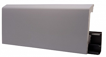 Плинтус HDPS Royce (Ройс) PRO COLOR 020 Урбан Серый (80*15*2000мм)