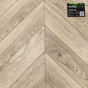 Ламинат Woodstyle (Вудстайл) ШЕВРОН/ CHEVRON CH152.2 Дуб Зорро (1,97кв.м/32шт/34класс)