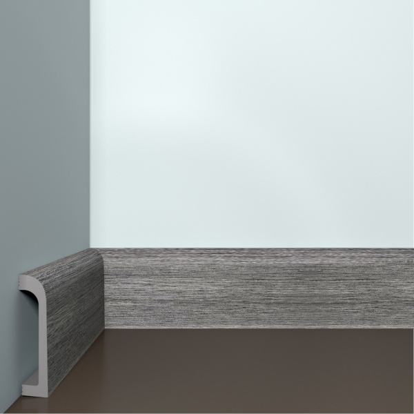 Плинтус ИКСПС Бэлло Дэко/ XPS Bello Deco ПЛ-16 Северная Классика (80*19*2000мм) 