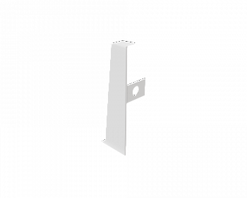 Плинтус Cezar (Цезарь) HI-LINE PRESTIGE 089P Глянцевый заглушка правая